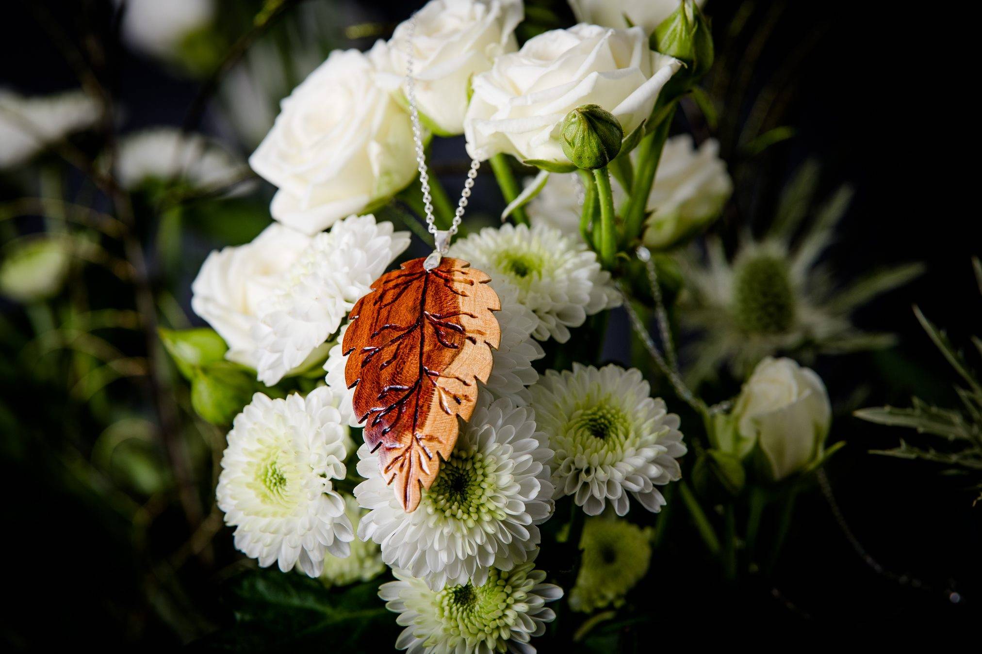 Wooden jewellery